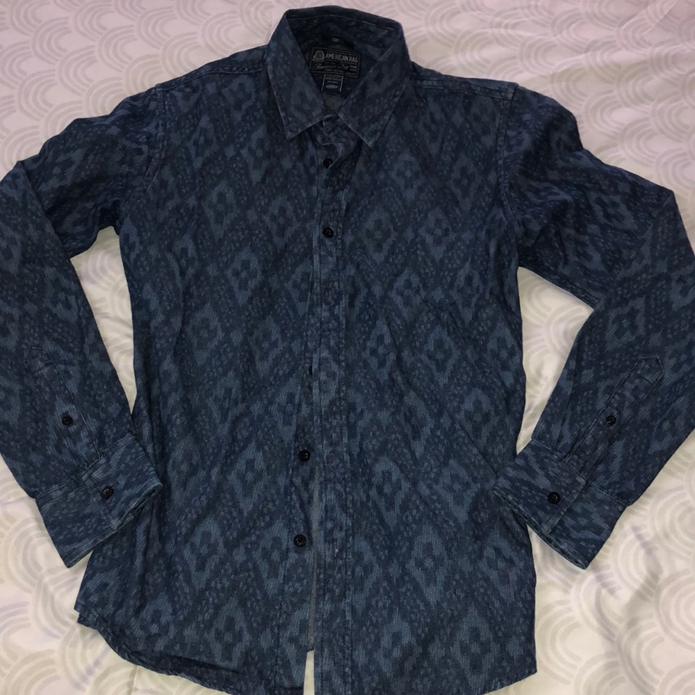 Men’s American Rag Denim button up
